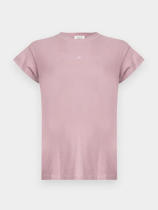 Foto van product T-shirt print Replay roze