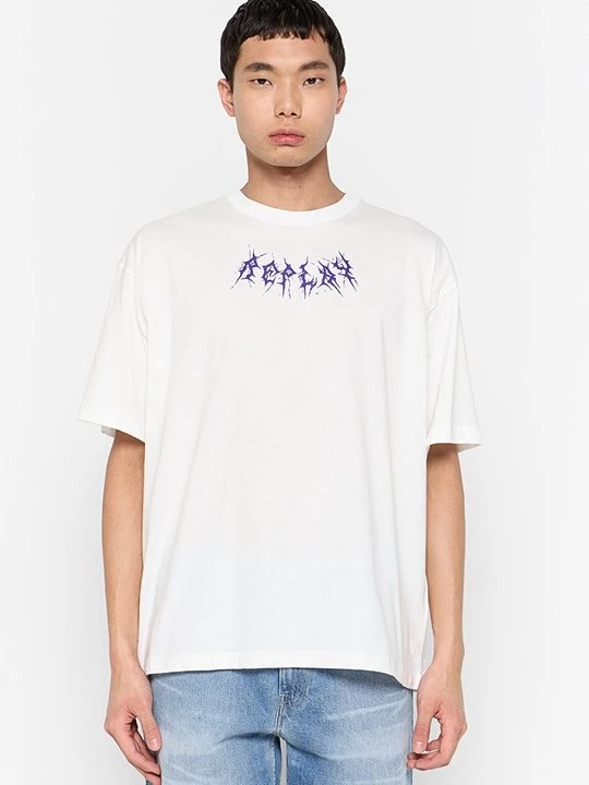 Foto van product T-shirt print Replay wit