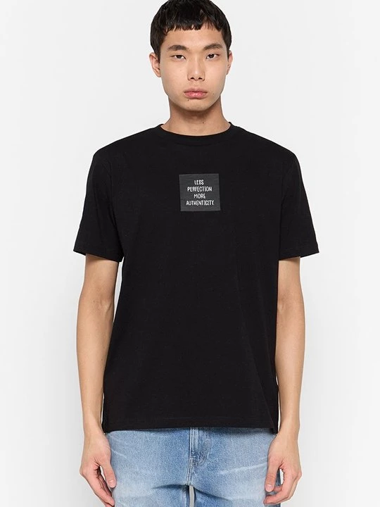 Foto van product T-shirt print Replay zwart