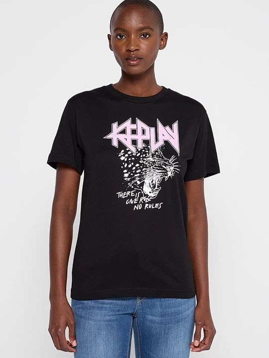 Foto van product T-shirt print Replay zwart