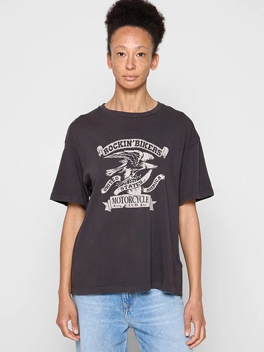 Foto van product T-shirt print Replay zwart