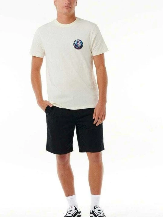 Foto van product T-shirt print Rip Curl beżowy