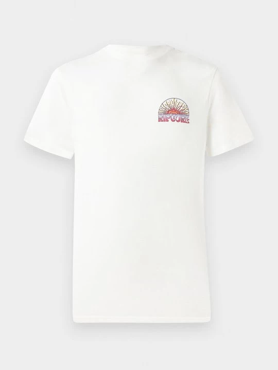 Foto van product T-shirt print Rip Curl crème