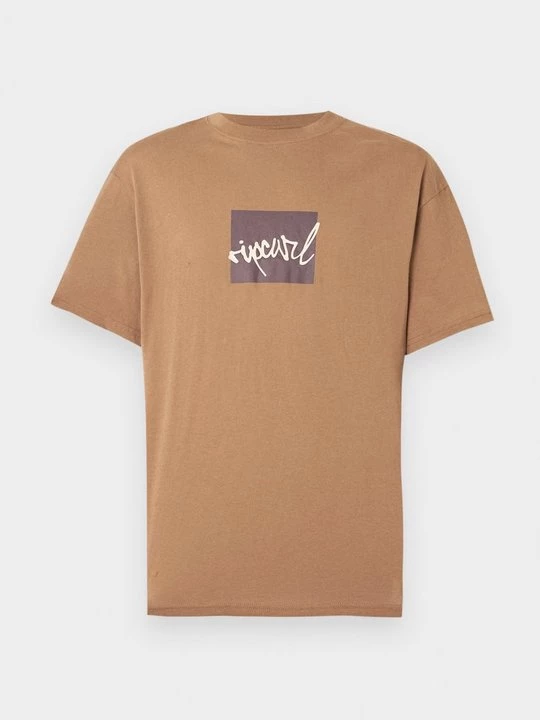 Foto van product T-shirt print Rip Curl lichtbruin