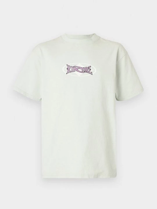 Foto van product T-shirt print Rip Curl mintgroen