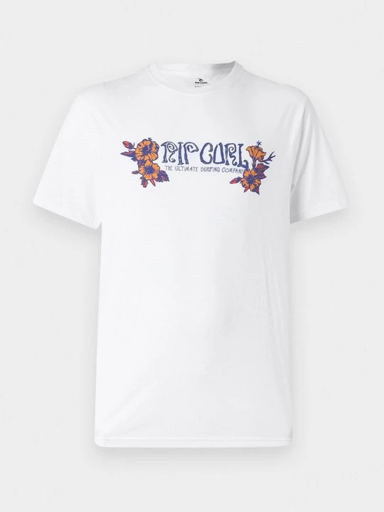 Foto van product T-shirt print Rip Curl wit