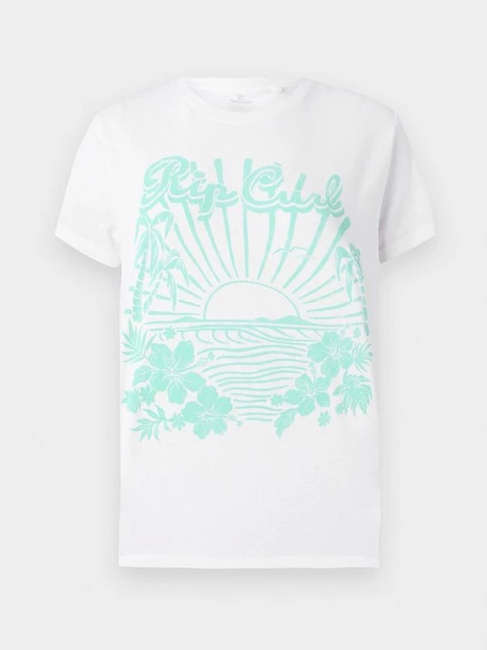 Foto van product T-shirt print Rip Curl wit