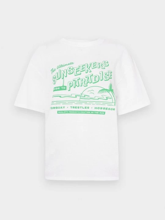 Foto van product T-shirt print Rip Curl wit