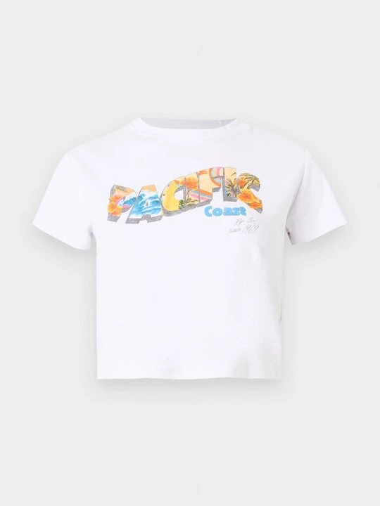 Foto van product T-shirt print Rip Curl wit