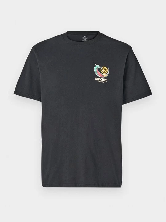 Foto van product T-shirt print Rip Curl zwart
