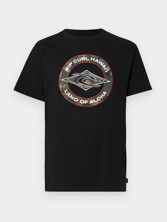 Foto van product T-shirt print Rip Curl zwart