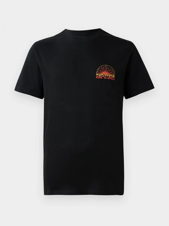 Foto van product T-shirt print Rip Curl zwart