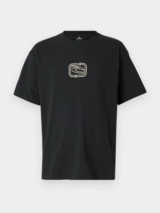 Foto van product T-shirt print Rip Curl zwart