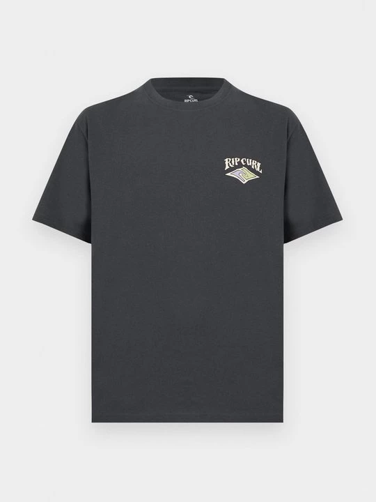 Foto van product T-shirt print Rip Curl zwart