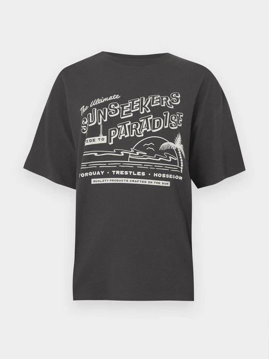 Foto van product T-shirt print Rip Curl zwart