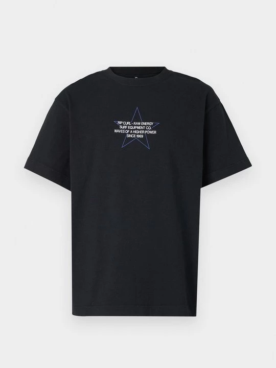Foto van product T-shirt print Rip Curl zwart