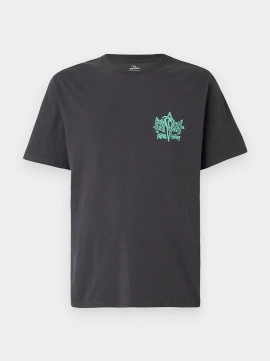 Foto van product T-shirt print Rip Curl zwart