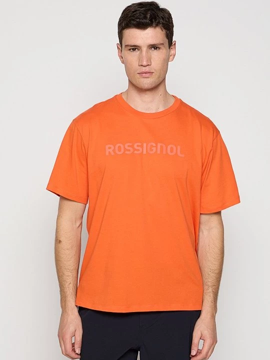 Foto van product T-shirt print Rossignol goudkleurig