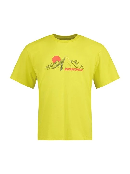 Foto van product T-shirt print Rossignol groen