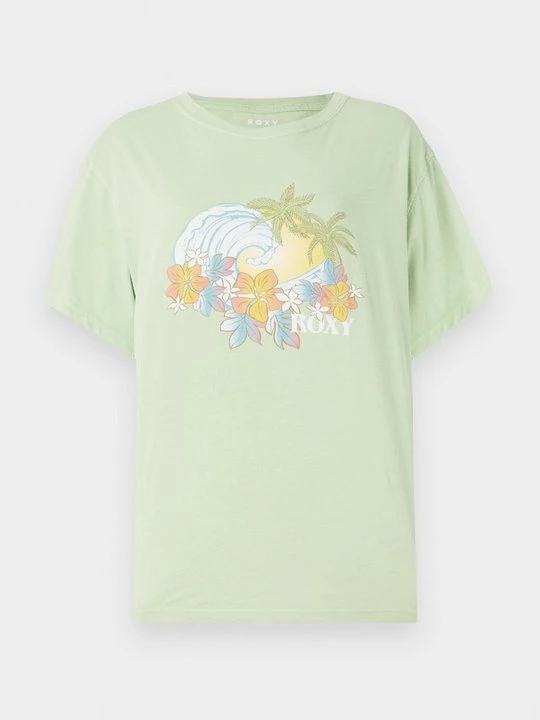Foto van product T-shirt print Roxy beżowy