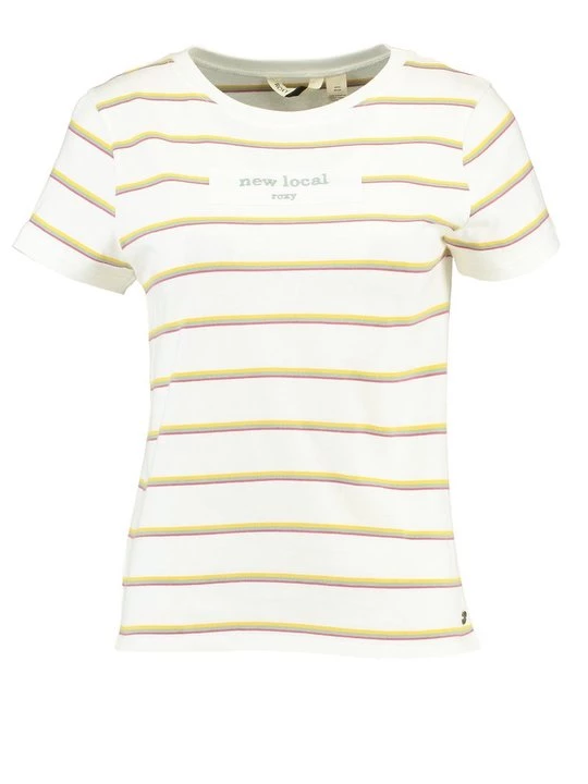 Foto van product T-shirt print Roxy crème