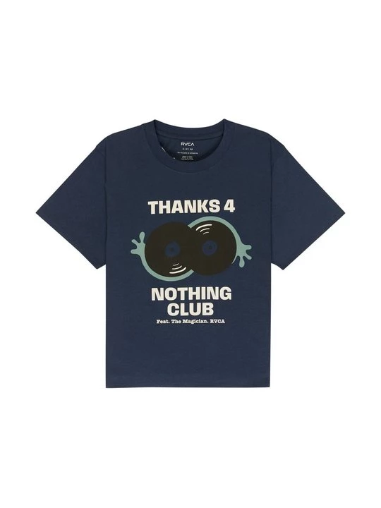 Foto van product T-shirt print RVCA blauw
