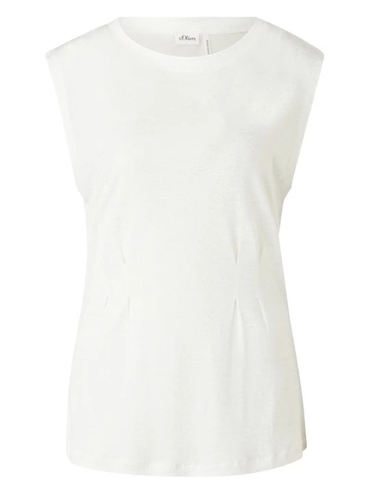 Foto van product T-shirt print s.Oliver crème