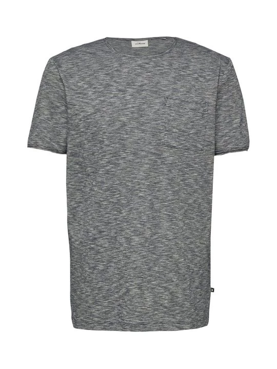 Foto van product T-shirt print s.Oliver donkerblauw