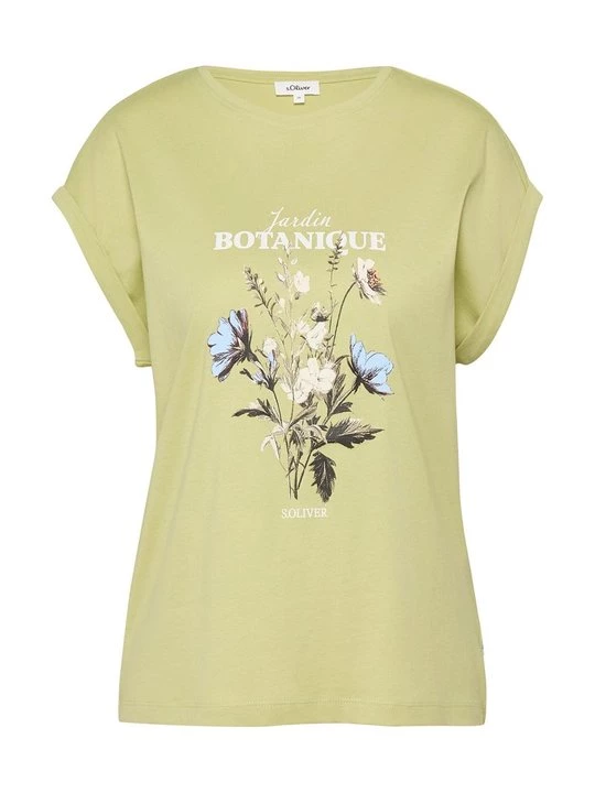 Foto van product T-shirt print s.Oliver groen