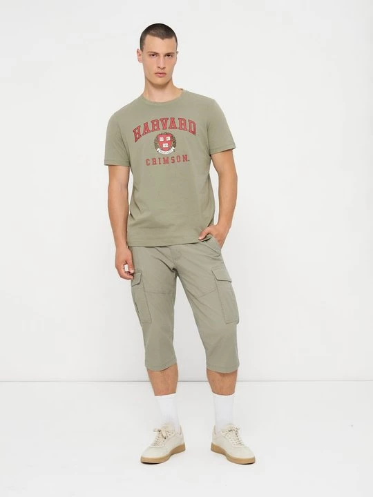 Foto van product T-shirt print s.Oliver kaki