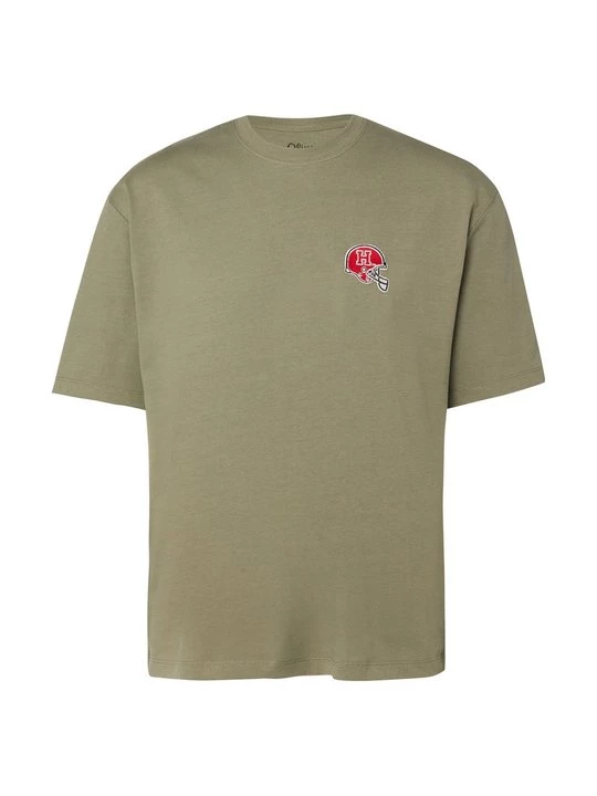 Foto van product T-shirt print s.Oliver wintergroen