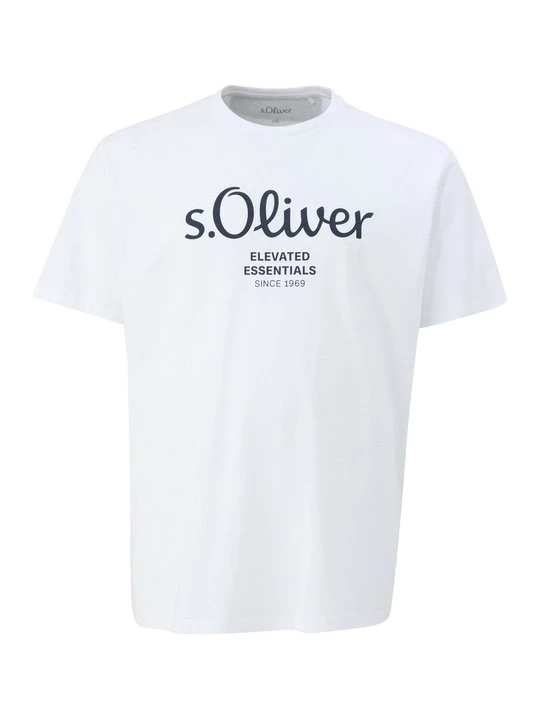 Foto van product T-shirt print s.Oliver wit