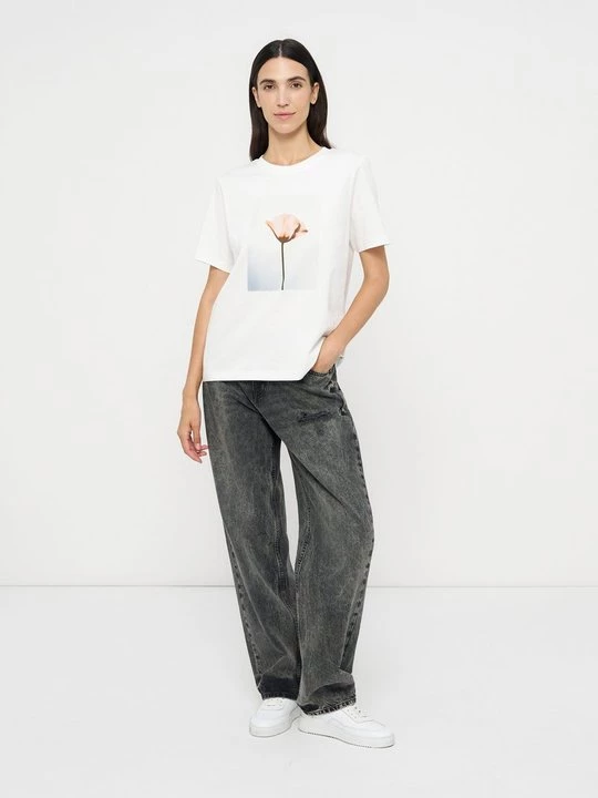Foto van product T-shirt print s.Oliver wit