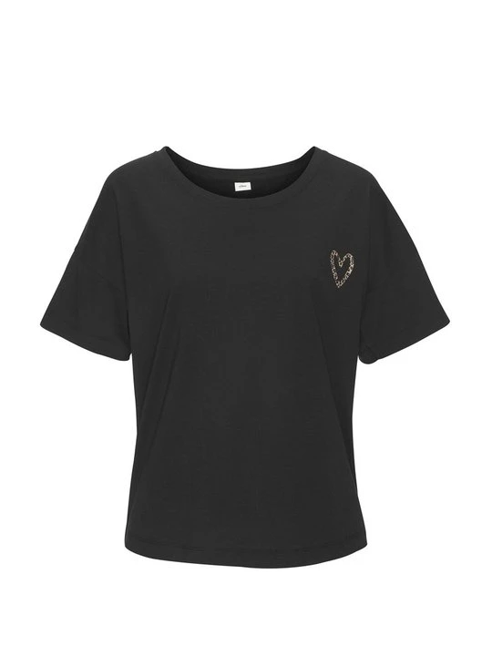 Foto van product T-shirt print s.Oliver zwart