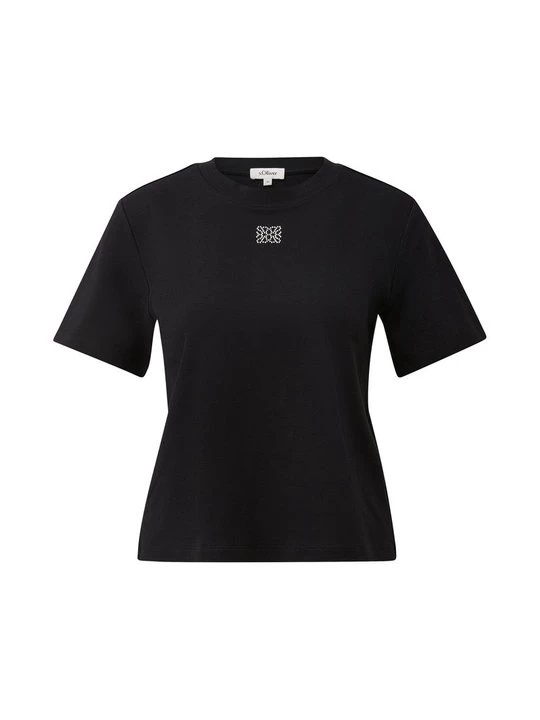 Foto van product T-shirt print s.Oliver zwart