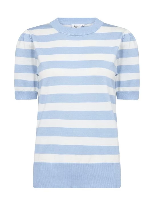 Foto van product T-shirt print Saint Tropez blauw