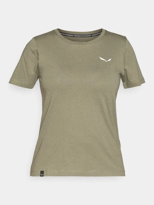 Foto van product T-shirt print Salewa groen