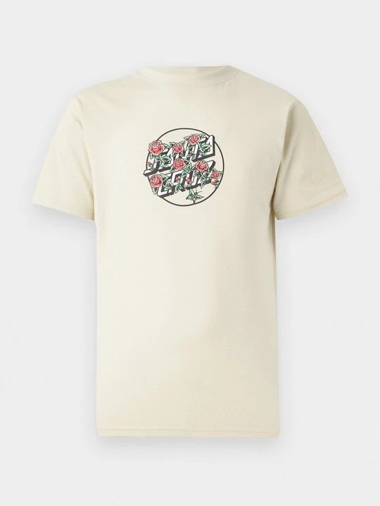 Foto van product T-shirt print Santa Cruz beżowy