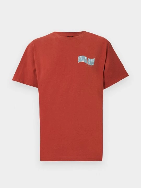 Foto van product T-shirt print Santa Cruz beżowy