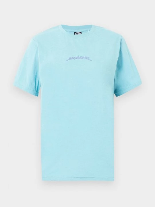Foto van product T-shirt print Santa Cruz blauw