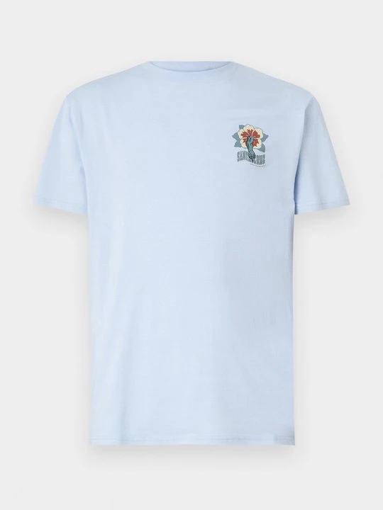 Foto van product T-shirt print Santa Cruz blauw