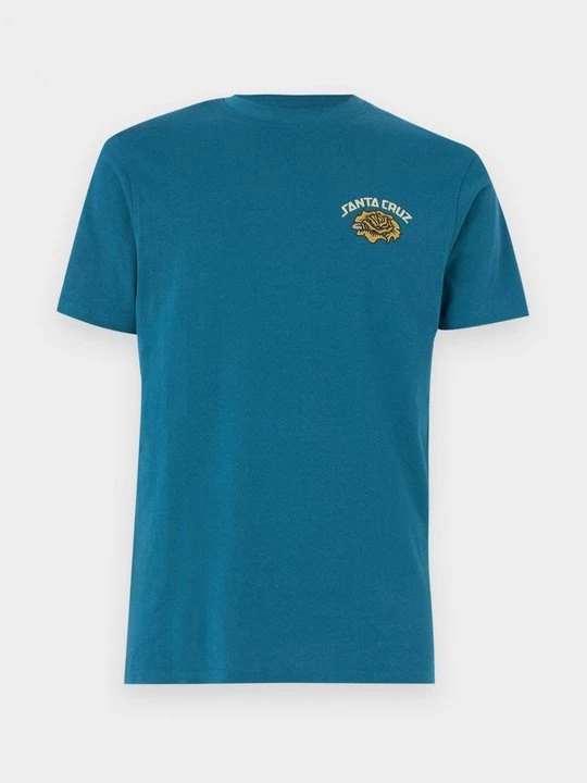 Foto van product T-shirt print Santa Cruz donkerblauw