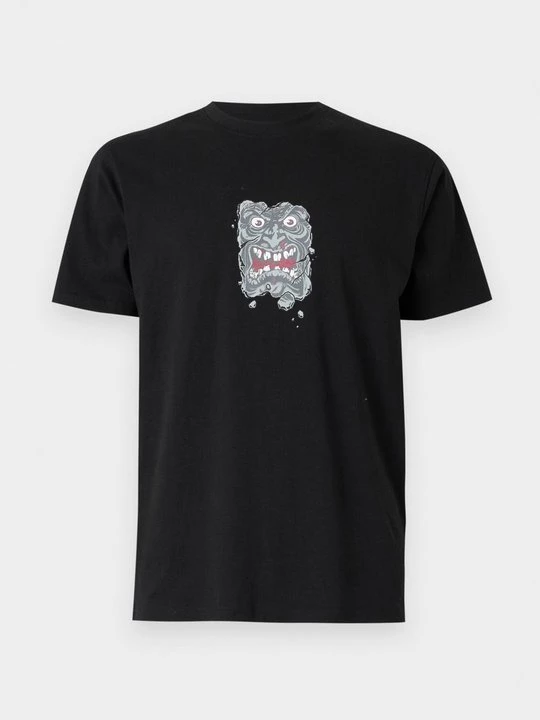 Foto van product T-shirt print Santa Cruz zwart