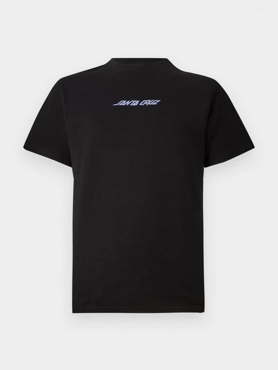 Foto van product T-shirt print Santa Cruz zwart