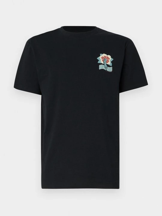 Foto van product T-shirt print Santa Cruz zwart
