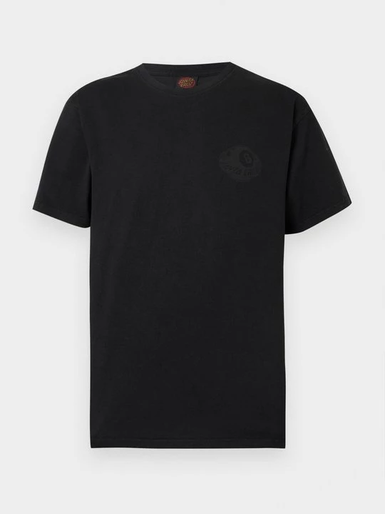 Foto van product T-shirt print Santa Cruz zwart