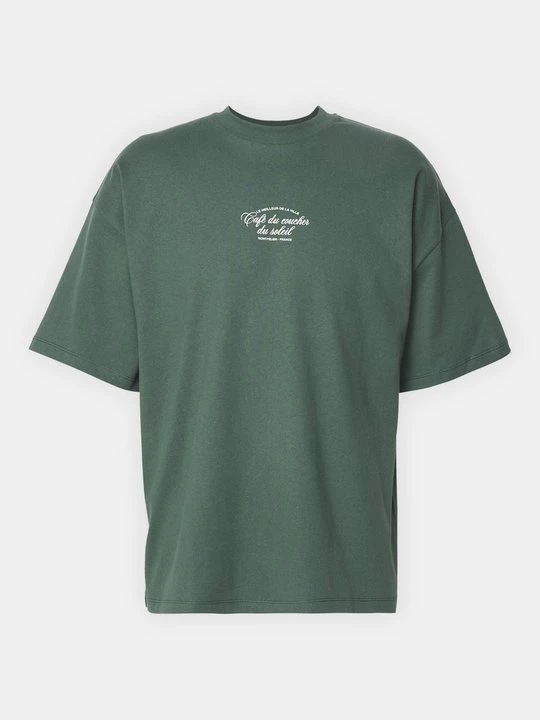 Foto van product T-shirt print Selected groen