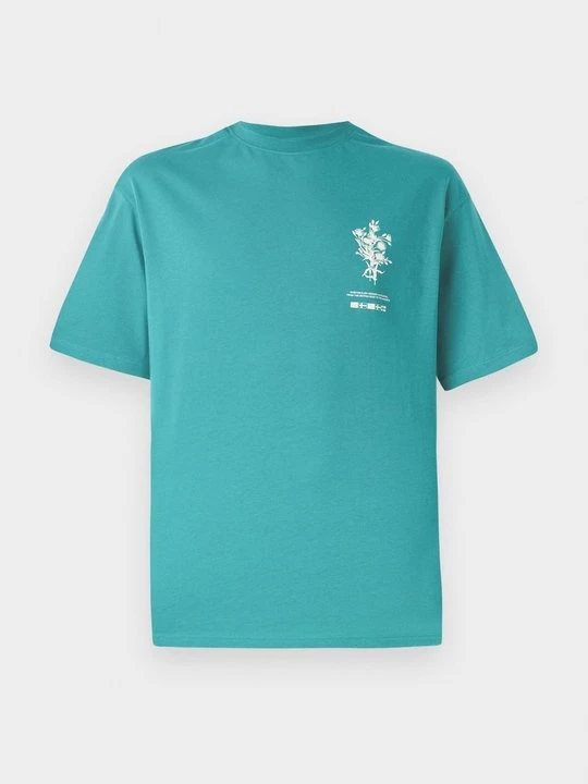 Foto van product T-shirt print Selected groen