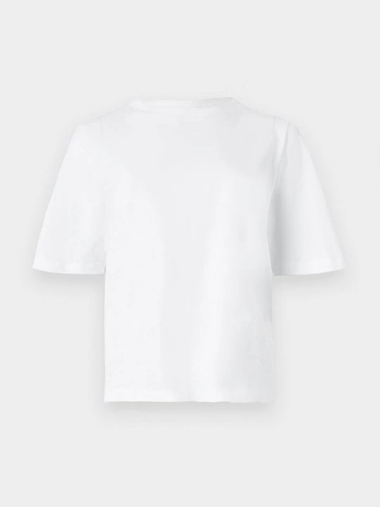 Foto van product T-shirt print Selected wit