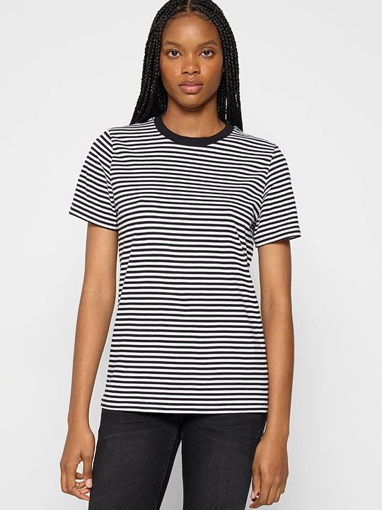 Foto van product T-shirt print Selected zwart